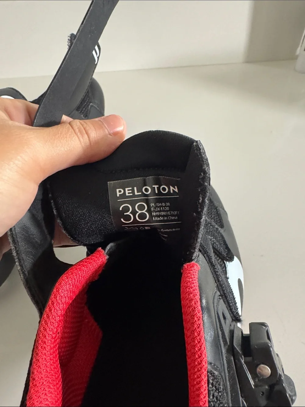 Peloton shoes 38